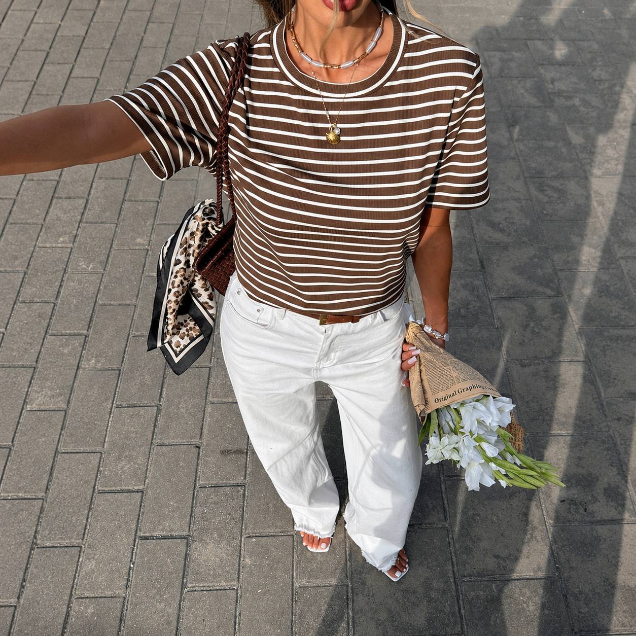 Orchélia™ Parisian Stripe Tee